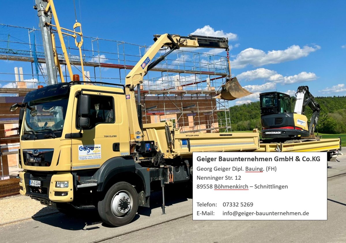 Über uns - Geiger Bauunternehmen